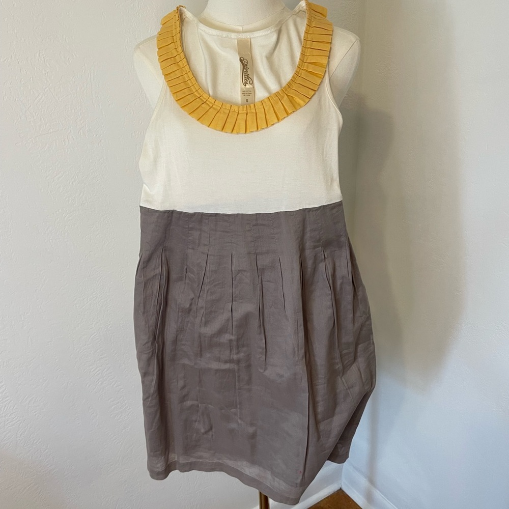 Priorities Sleeveless A-Line Dress for Casual Occasions